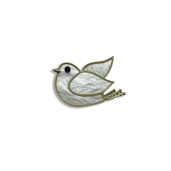 Bird brooch