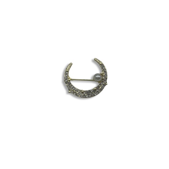 Moon brooch