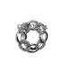 Knot buckle ring brooch